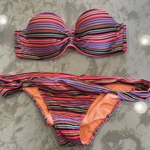 Victoria’s Secret bikini - like new condition. 36b top and M bottom